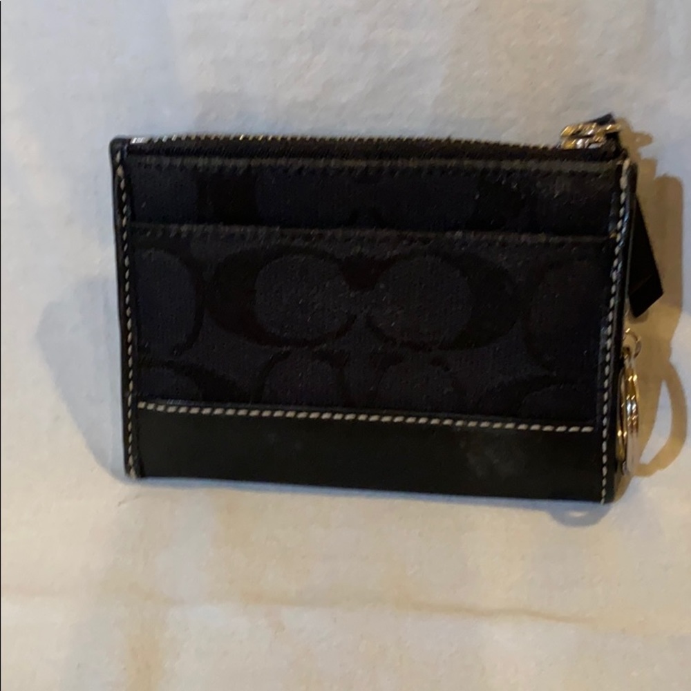 Coach Coin Purse with Key Ring